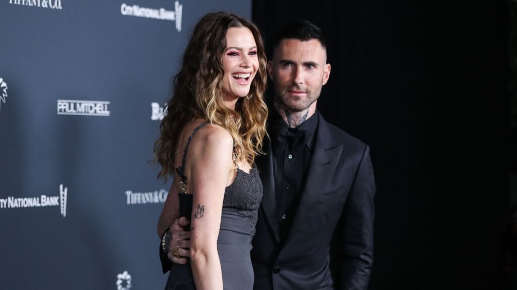 Adam Levine and Behati Prinsloo