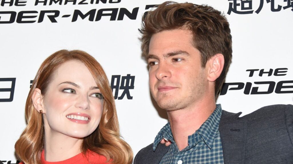 Andrew Garfield and Emma Stone