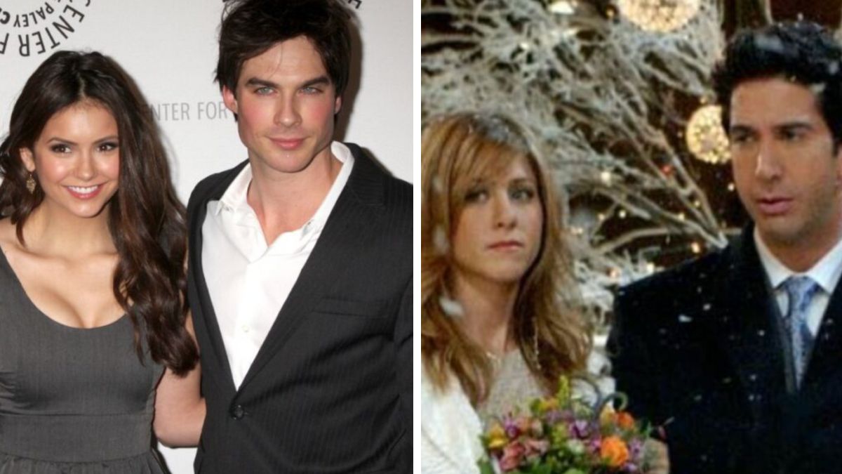 Damon and Elena - Rachel and Ross