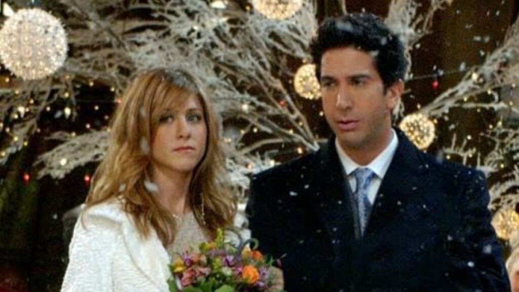 Ross and Rachel from Friends