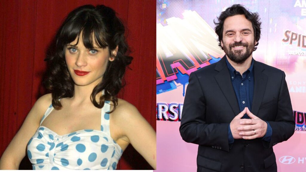 Zooey Deschanel and Jake Johnson