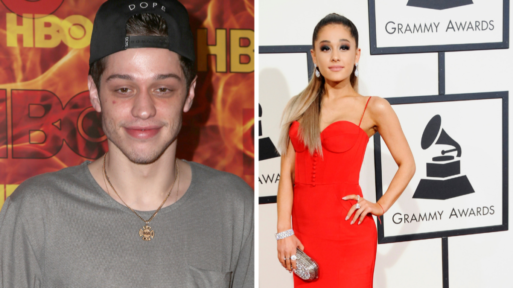 Ariana Grande and Pete Davidson