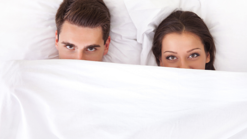 Bed Couple Undercovers