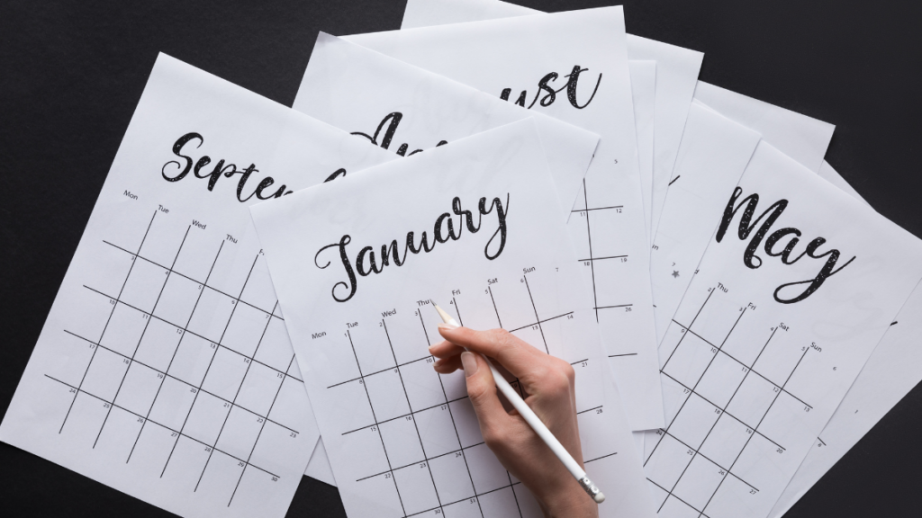 Calendar Plans Date
