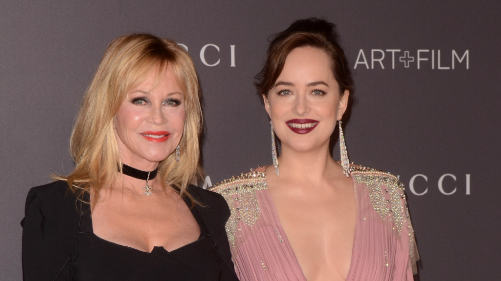 Dakota Johnson and Melanie Griffith