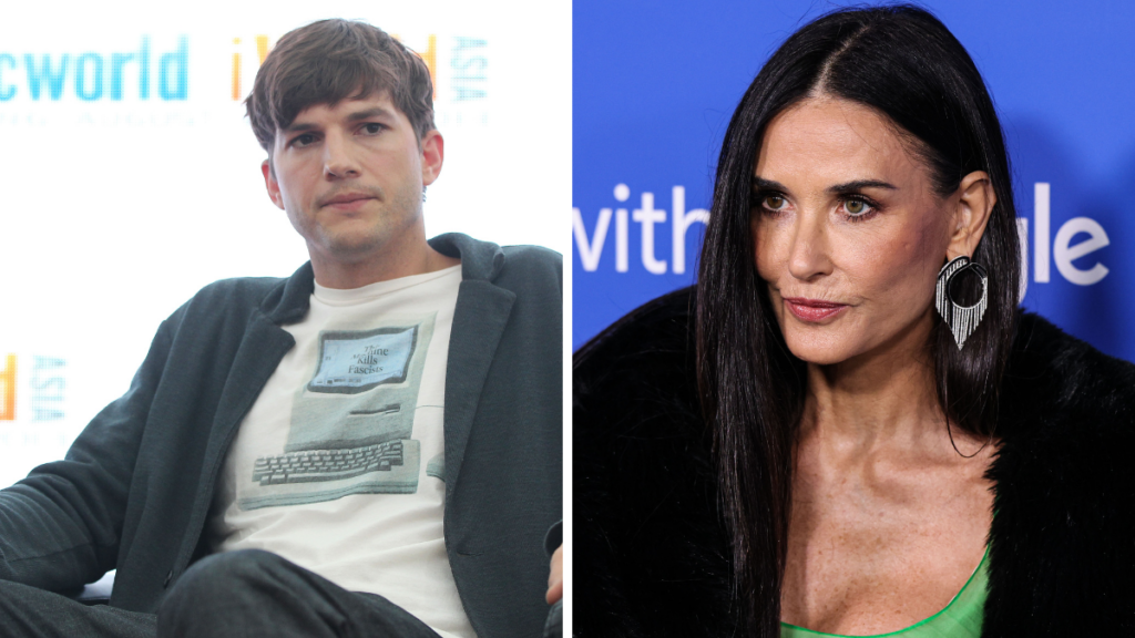 Demi Moore and Ashton Kutcher