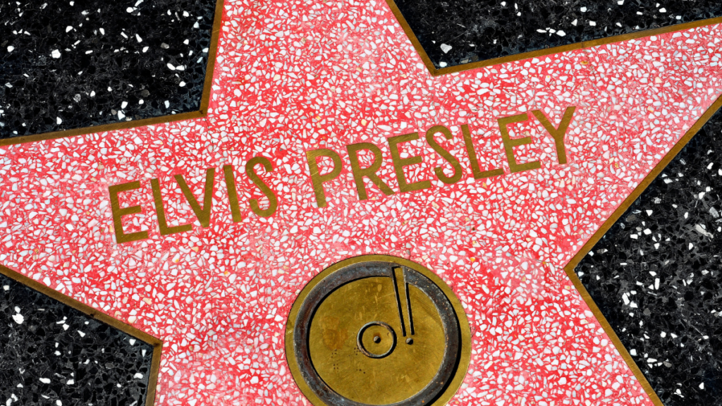 elvis presley star