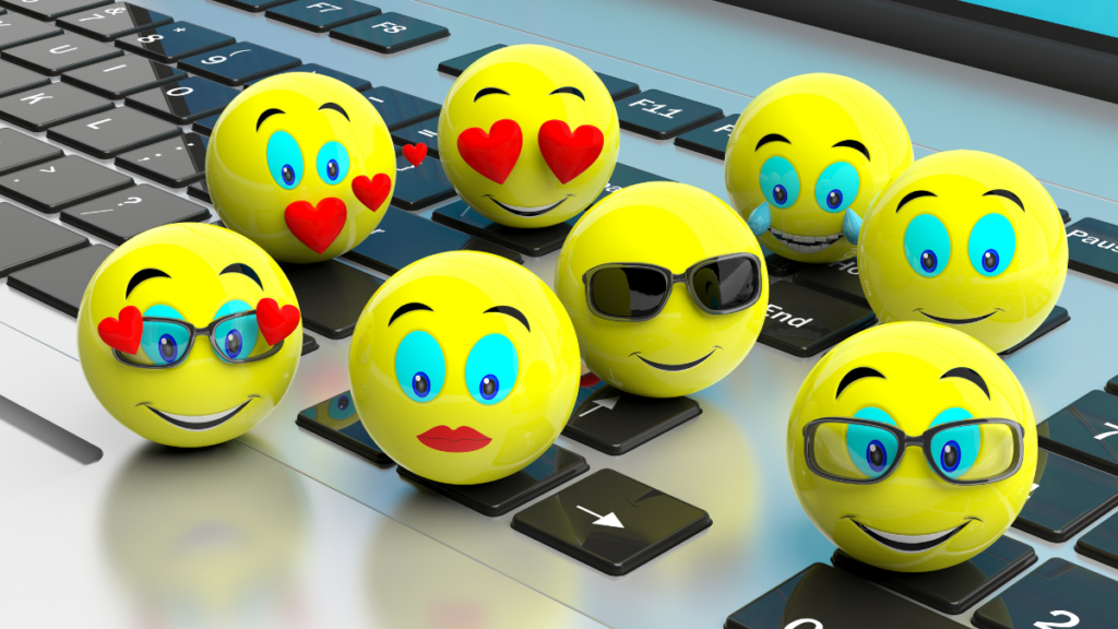 emojis on keyboard