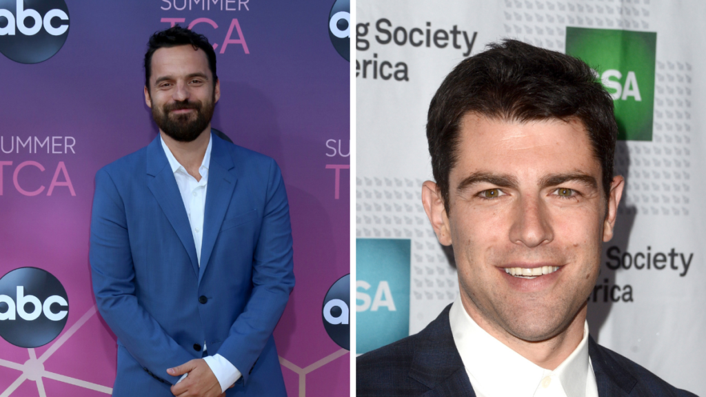 Jake Johnson and Max Greenfield