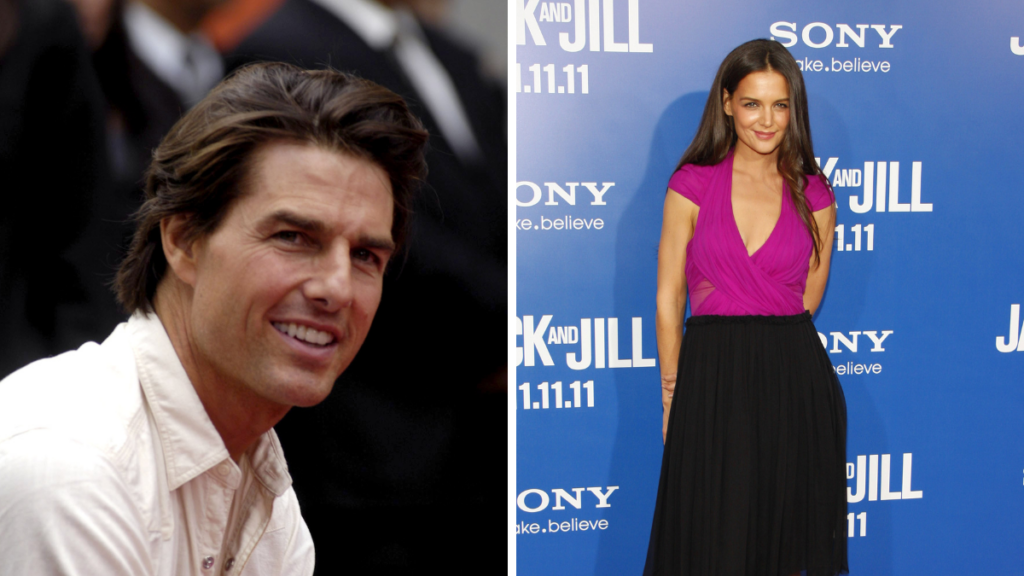 Katie Holmes and Tom Cruise