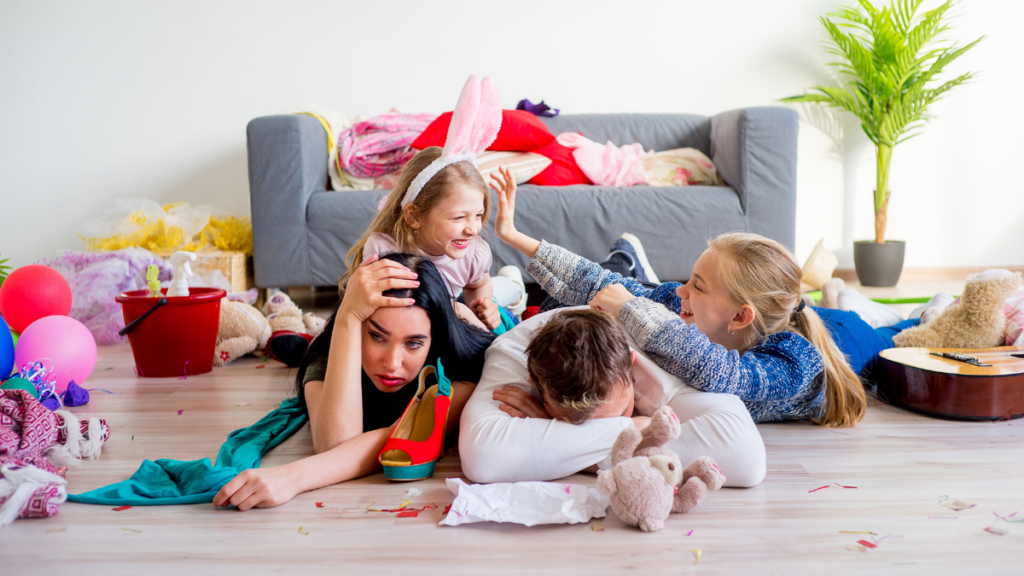 Kids Parents Stressed