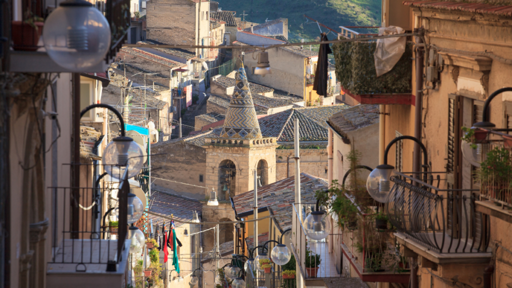 Leonforte, Sicily downtown