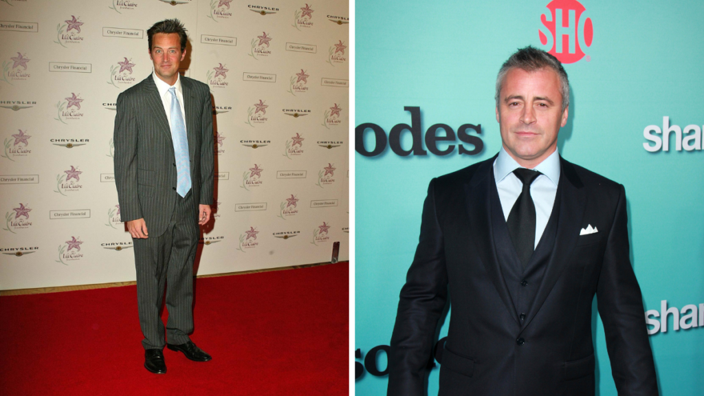 Matthew Perry and Matt LeBlanc