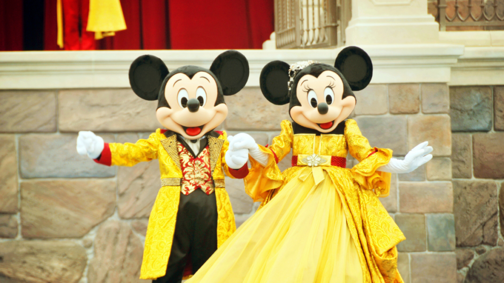 mickey and minnie