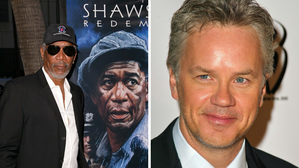 Morgan Freeman and Tim Robbins