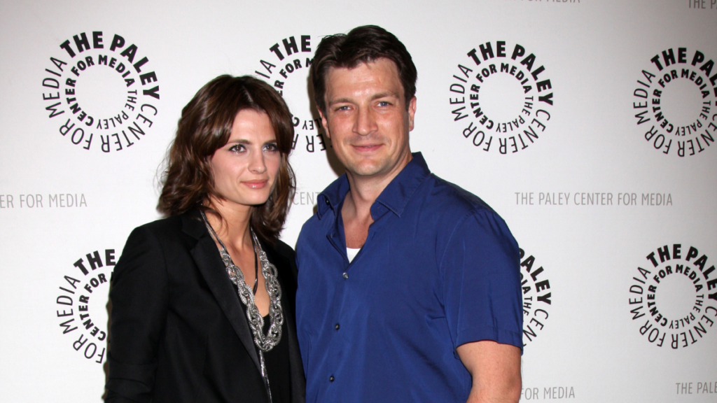 Nathan Fillion and Stana Katic