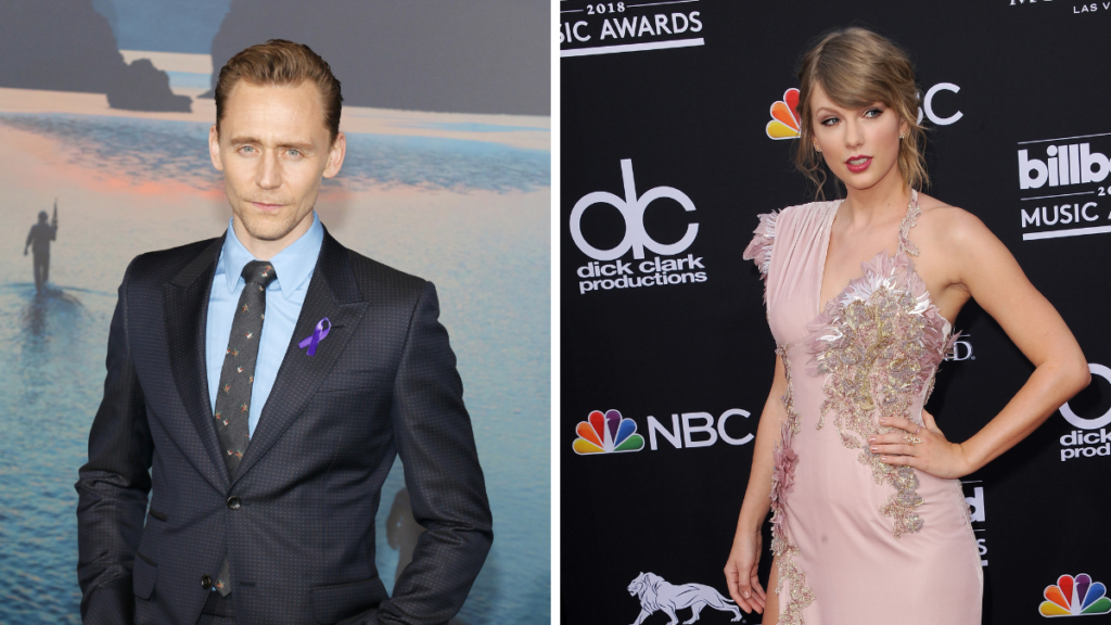 Taylor Swift and Tom Hiddleston