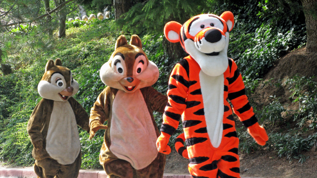 theme park characters