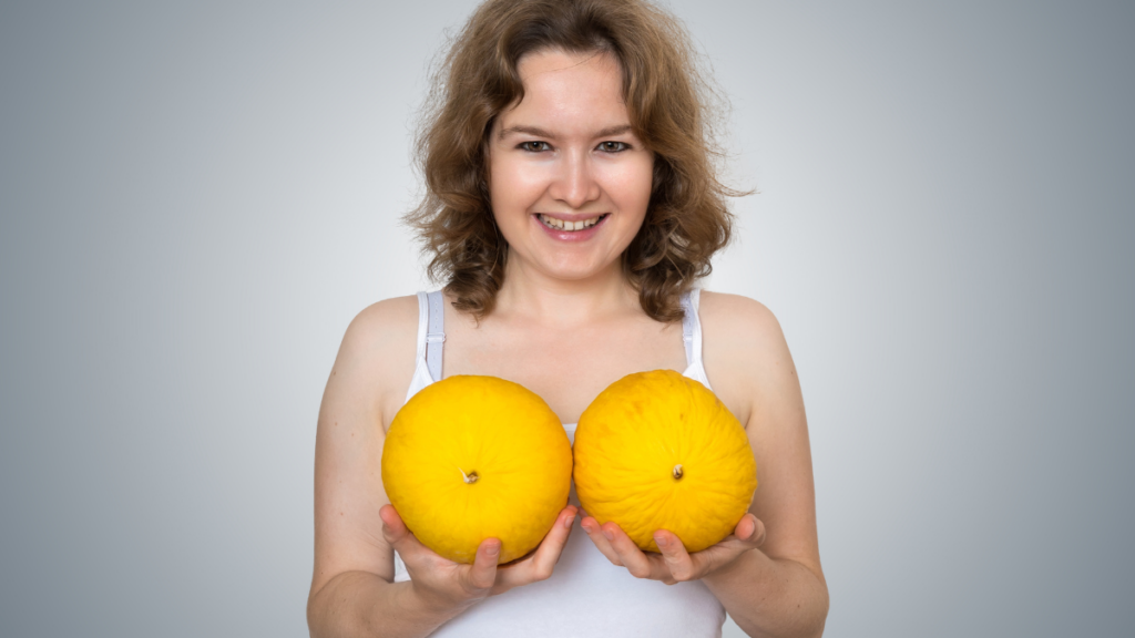 Woman Melons